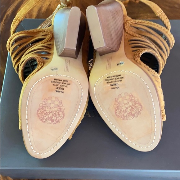 Vince Camuto Janil Deep Rust Sandal size 10 - Picture 9 of 9